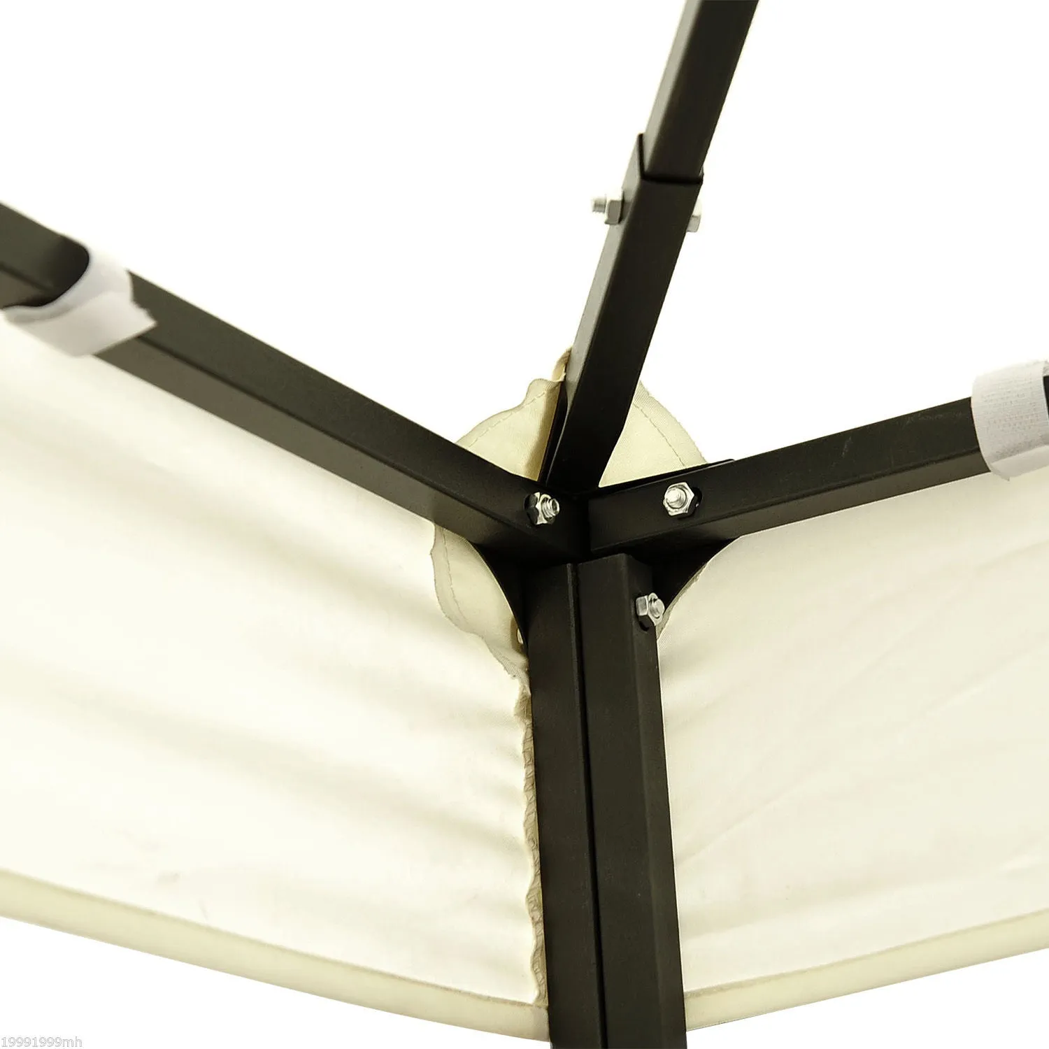 13x10 ft 2 Tier Gazebo Replacement Canopy Top (Top cover only) - white