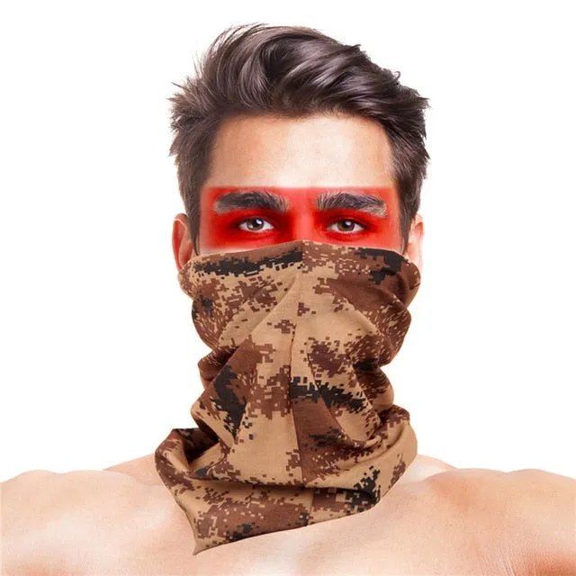 2019 New Design Colorful Cycling Bandana Face Shield Multifunctional Outdoor Sport Mask Headband Tube Hijab Bicycle Bike Baff