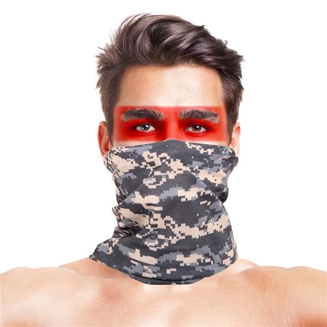 2019 New Design Colorful Cycling Bandana Face Shield Multifunctional Outdoor Sport Mask Headband Tube Hijab Bicycle Bike Baff