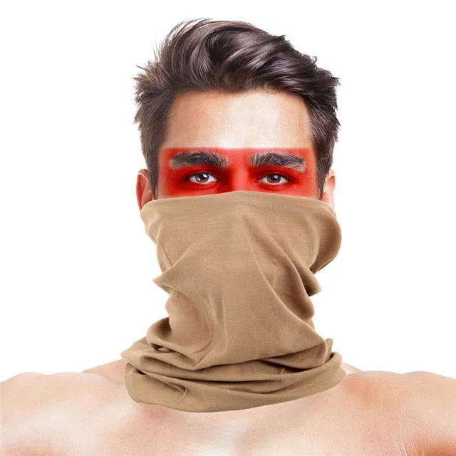 2019 New Design Colorful Cycling Bandana Face Shield Multifunctional Outdoor Sport Mask Headband Tube Hijab Bicycle Bike Baff