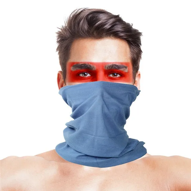 2019 New Design Colorful Cycling Bandana Face Shield Multifunctional Outdoor Sport Mask Headband Tube Hijab Bicycle Bike Baff
