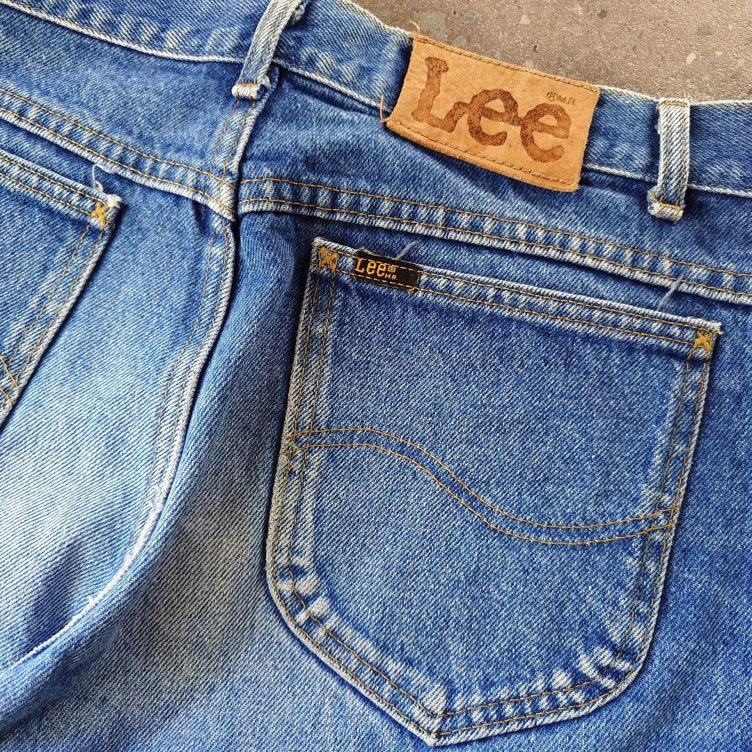 90年代　LEE デニム　ジーンズ　アメリカ製　W34L32 リー   /  サイズ : L