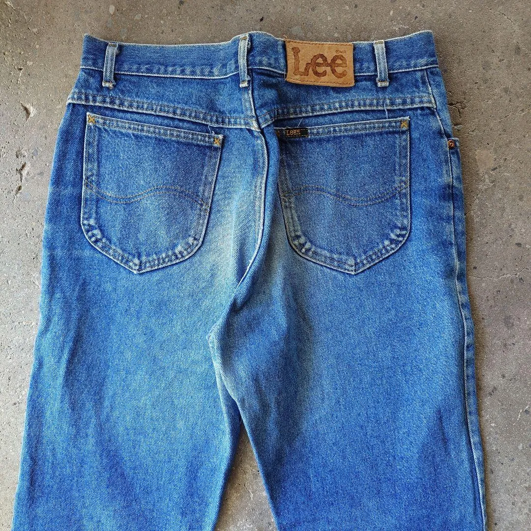 90年代　LEE デニム　ジーンズ　アメリカ製　W34L32 リー   /  サイズ : L