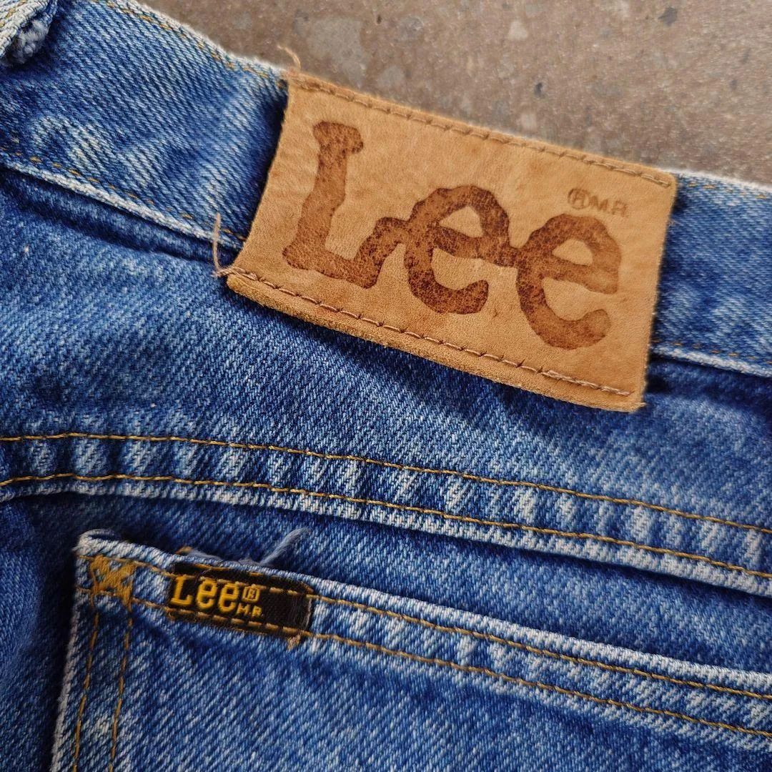 90年代　LEE デニム　ジーンズ　アメリカ製　W34L32 リー   /  サイズ : L