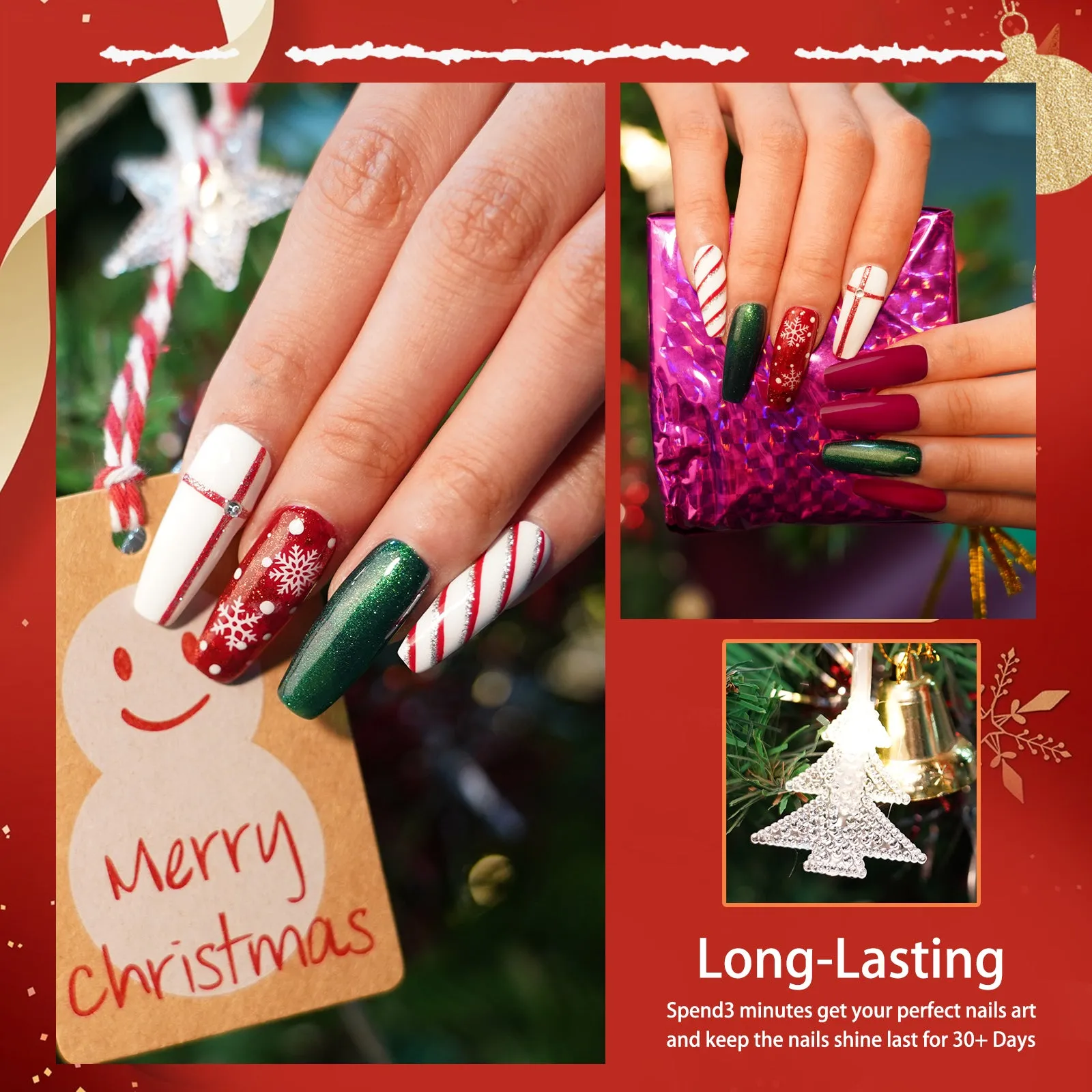 Aliver Chirstmas Nail Box