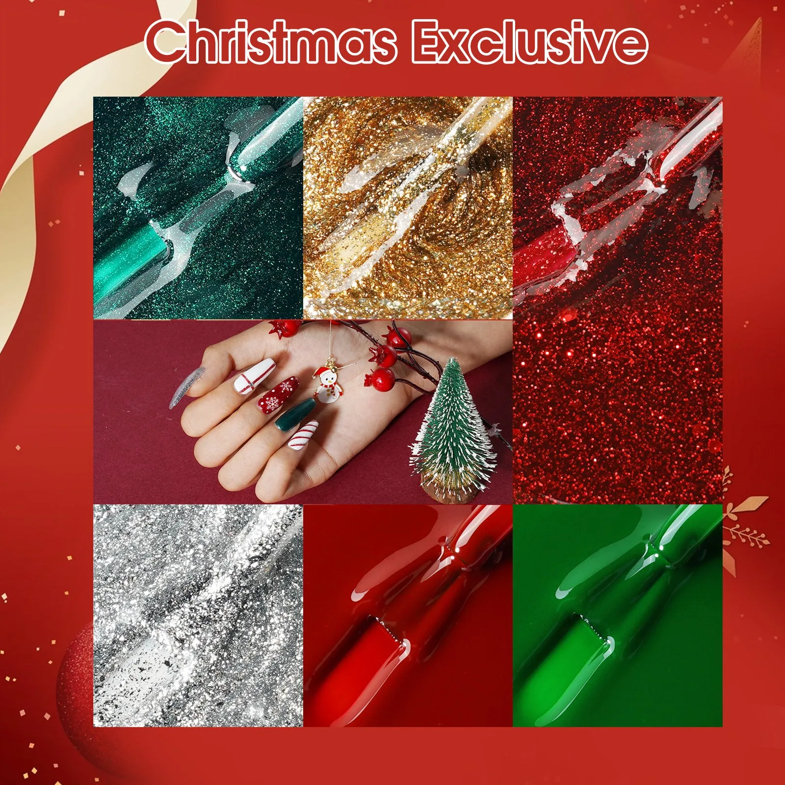 Aliver Chirstmas Nail Box