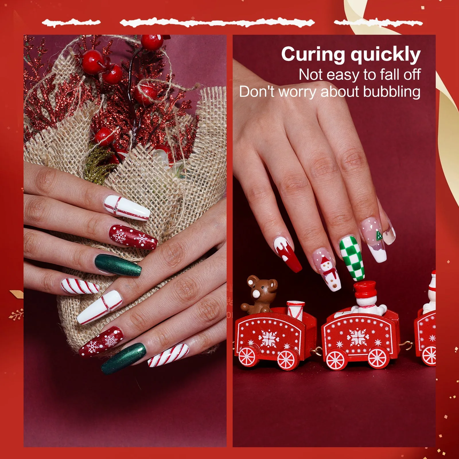Aliver Chirstmas Nail Box