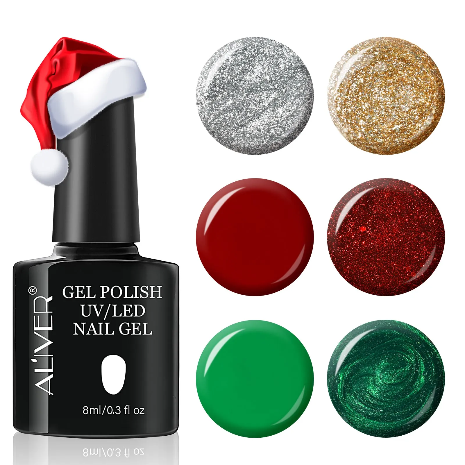 Aliver Chirstmas Nail Box