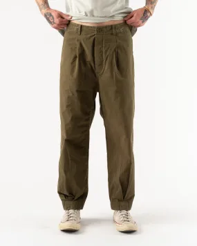 Applied Art Forms DM1-1 Japanese Cargo Pant in Military Green