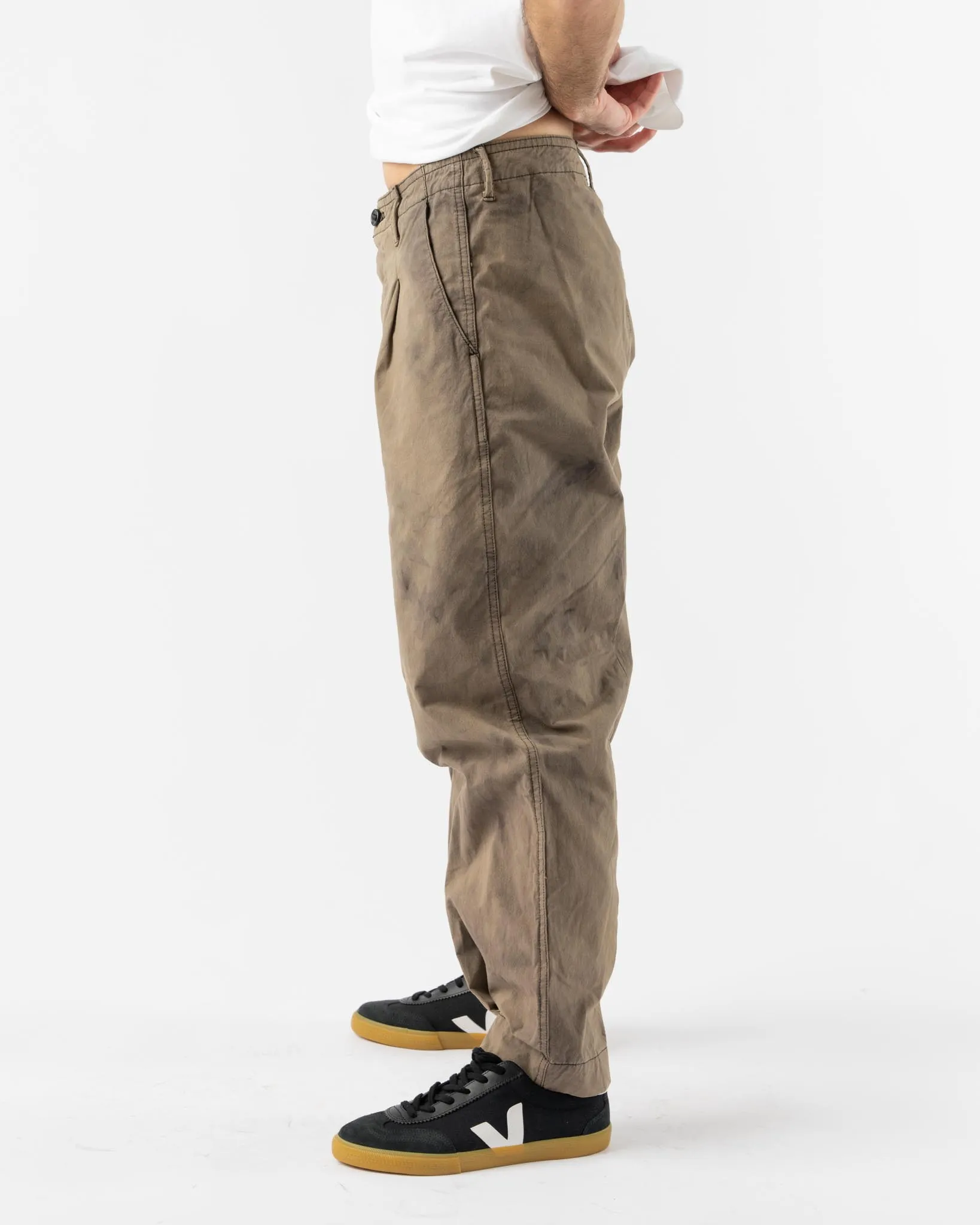 Applied Art Forms DM1-1 Japanese Cargo Pants in Treated Grey