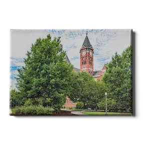 Auburn Tigers - Samford Hall Sketch