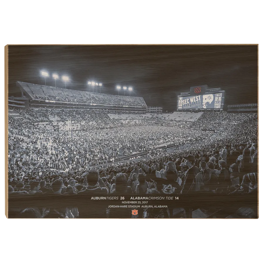 Auburn Tigers - SEC West Champions Monotone