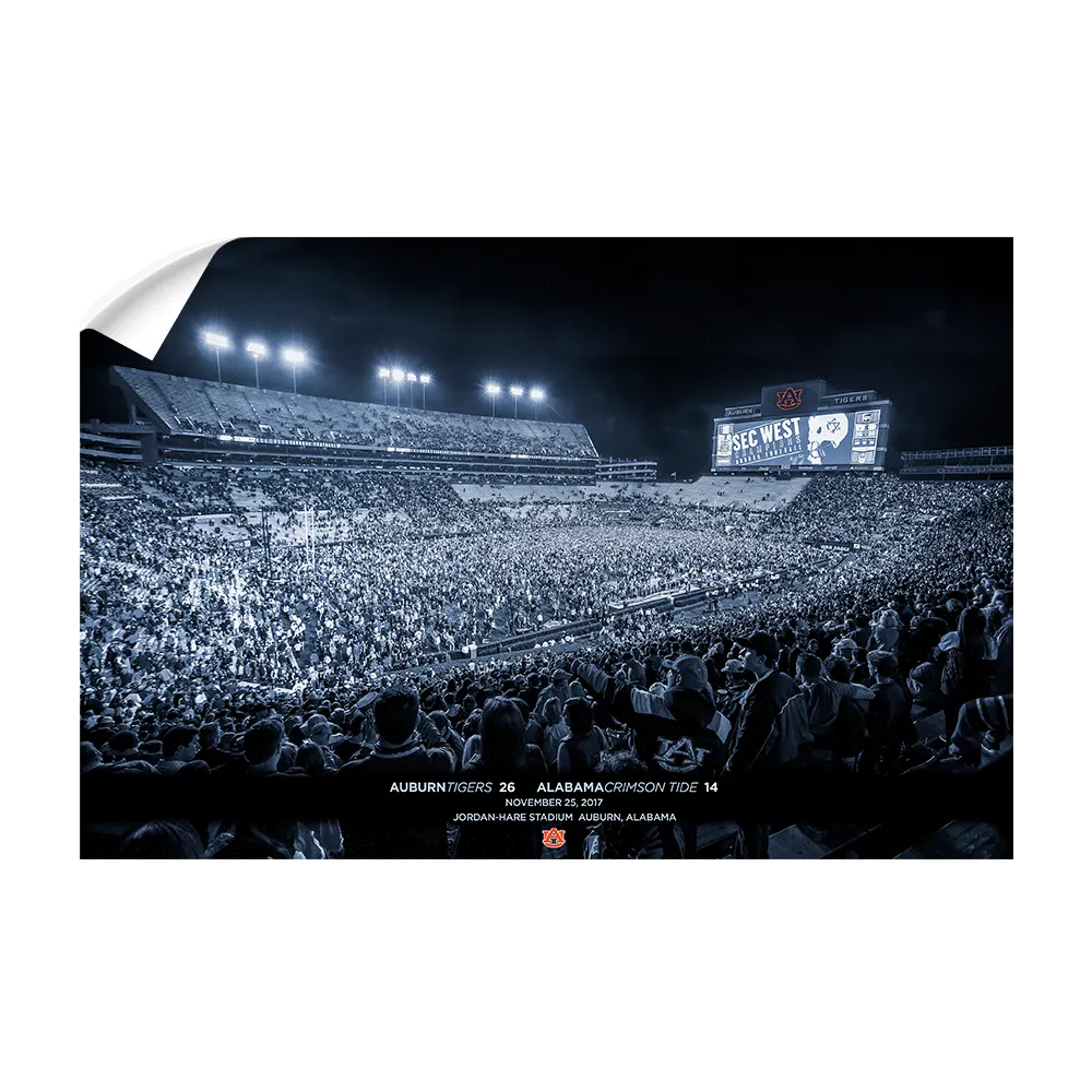 Auburn Tigers - SEC West Champions Monotone