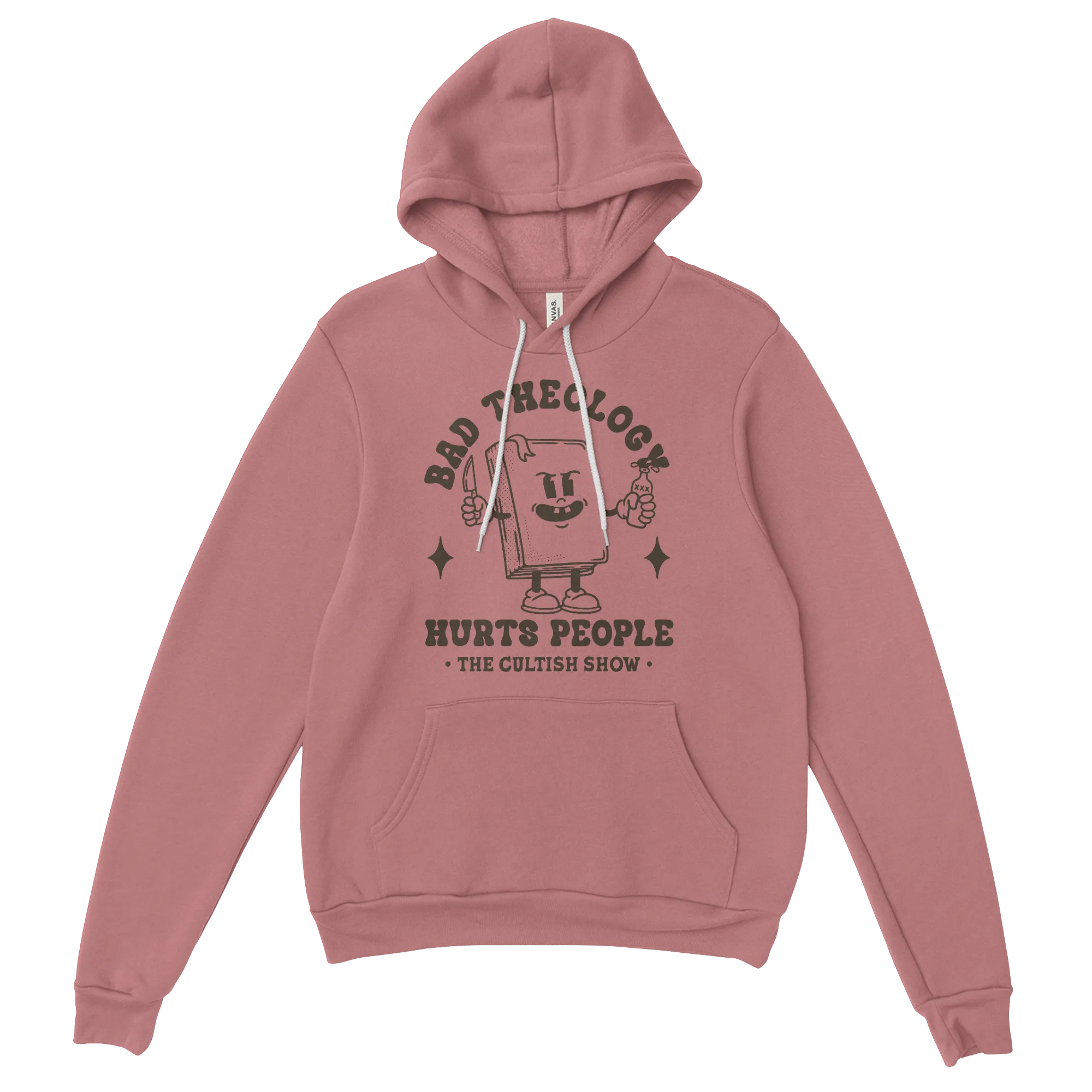 Bad Theology Hurts People -The Cultish Show- Outline | Hoodie