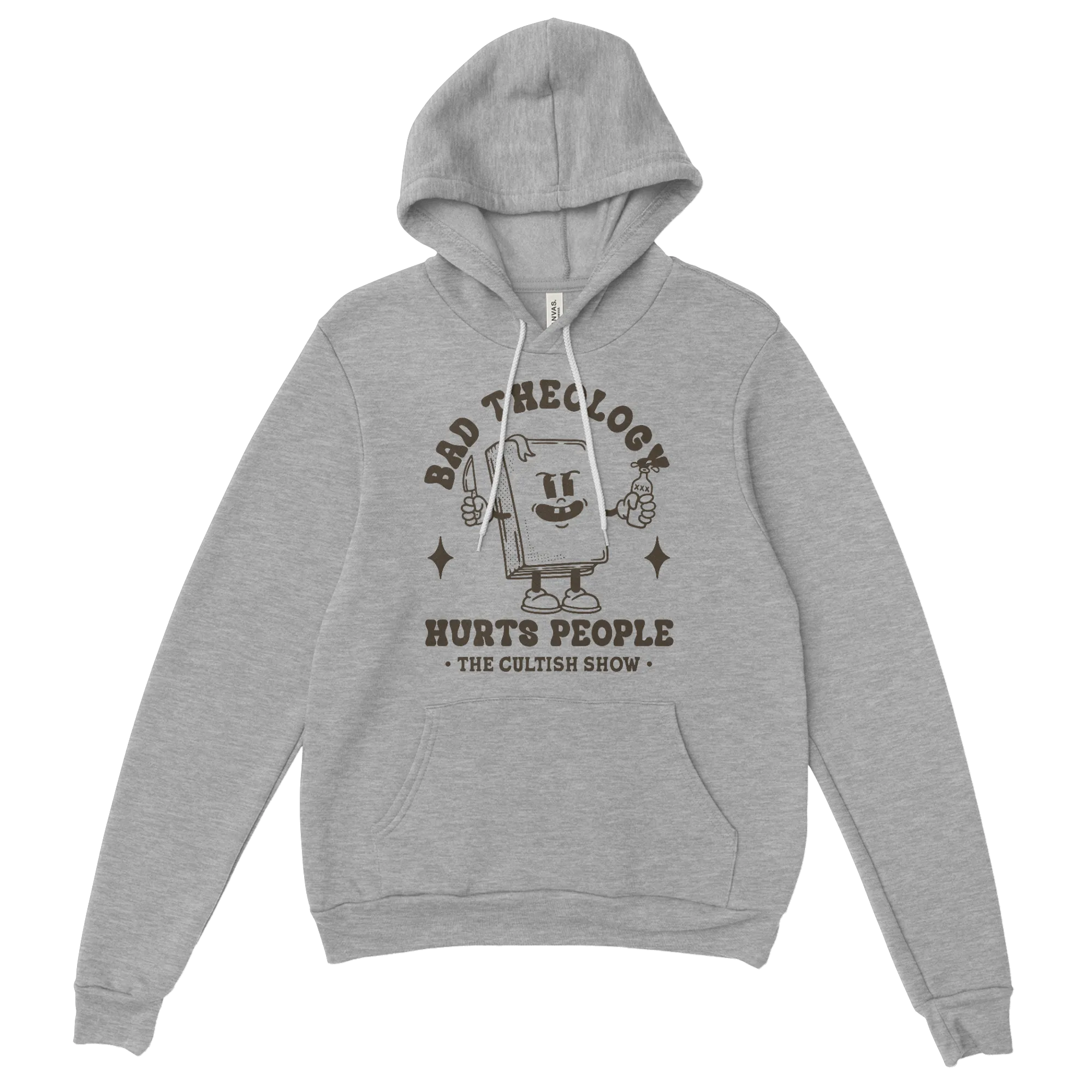 Bad Theology Hurts People -The Cultish Show- Outline | Hoodie