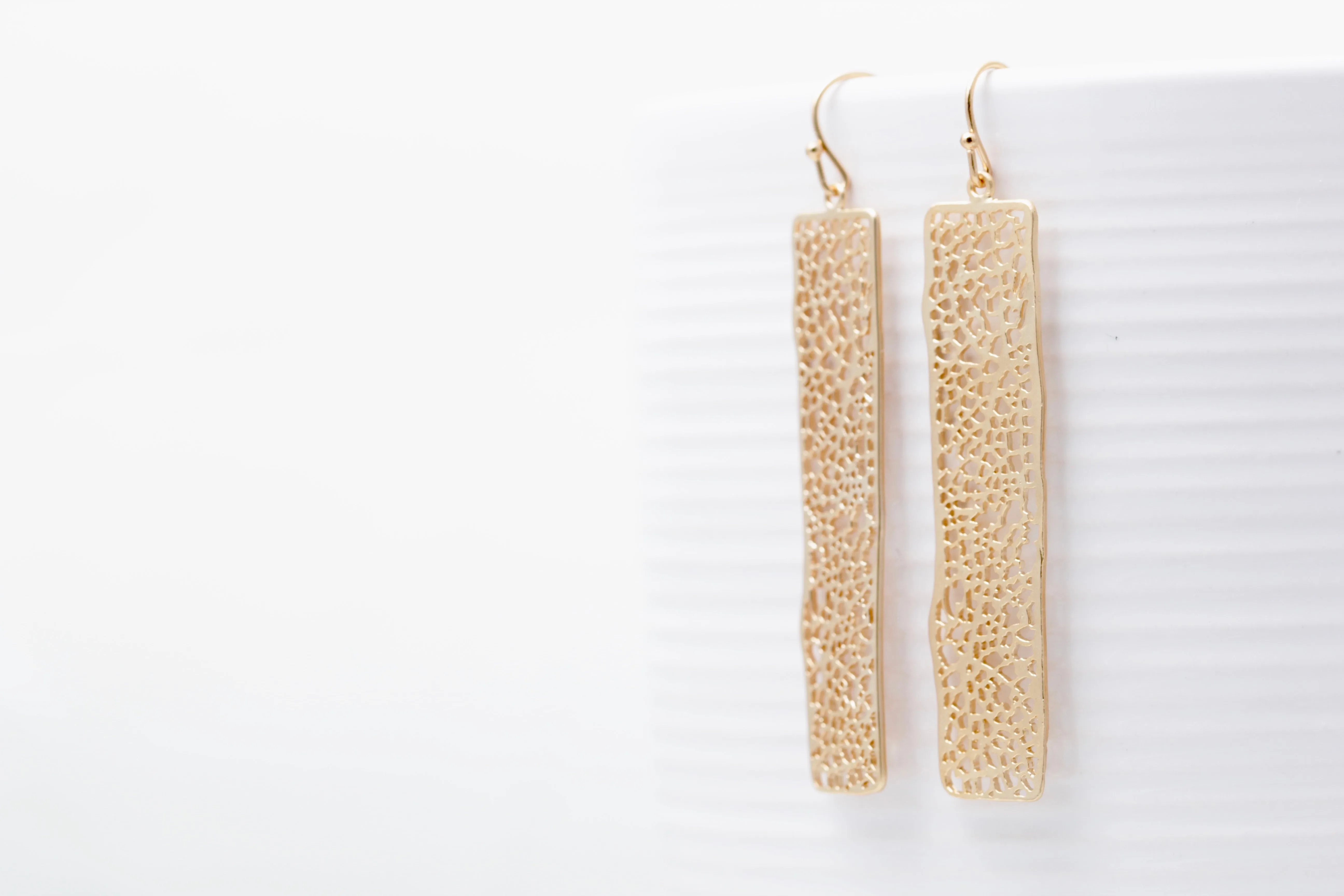 Bamboo Bar Earrings