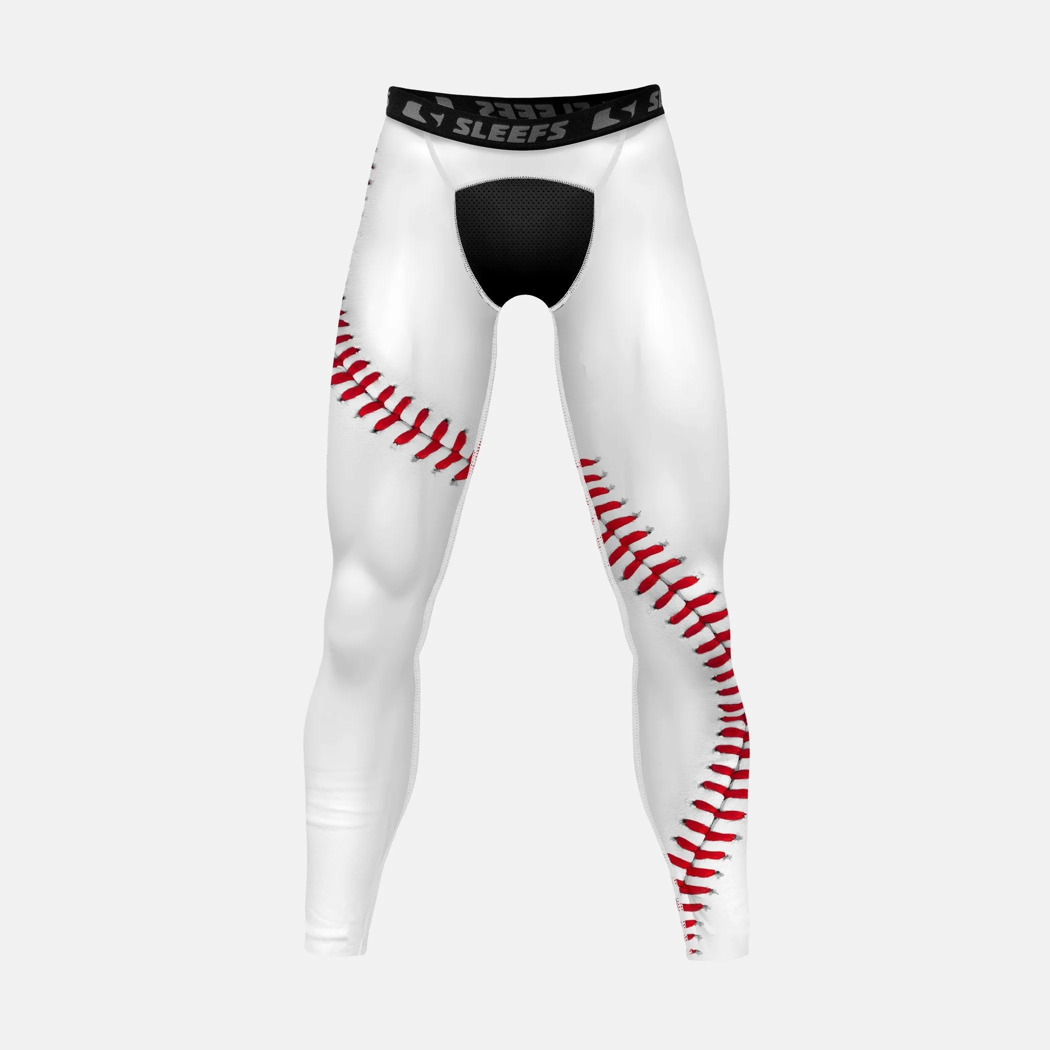 Baseball lace Compression Tights / Leggings