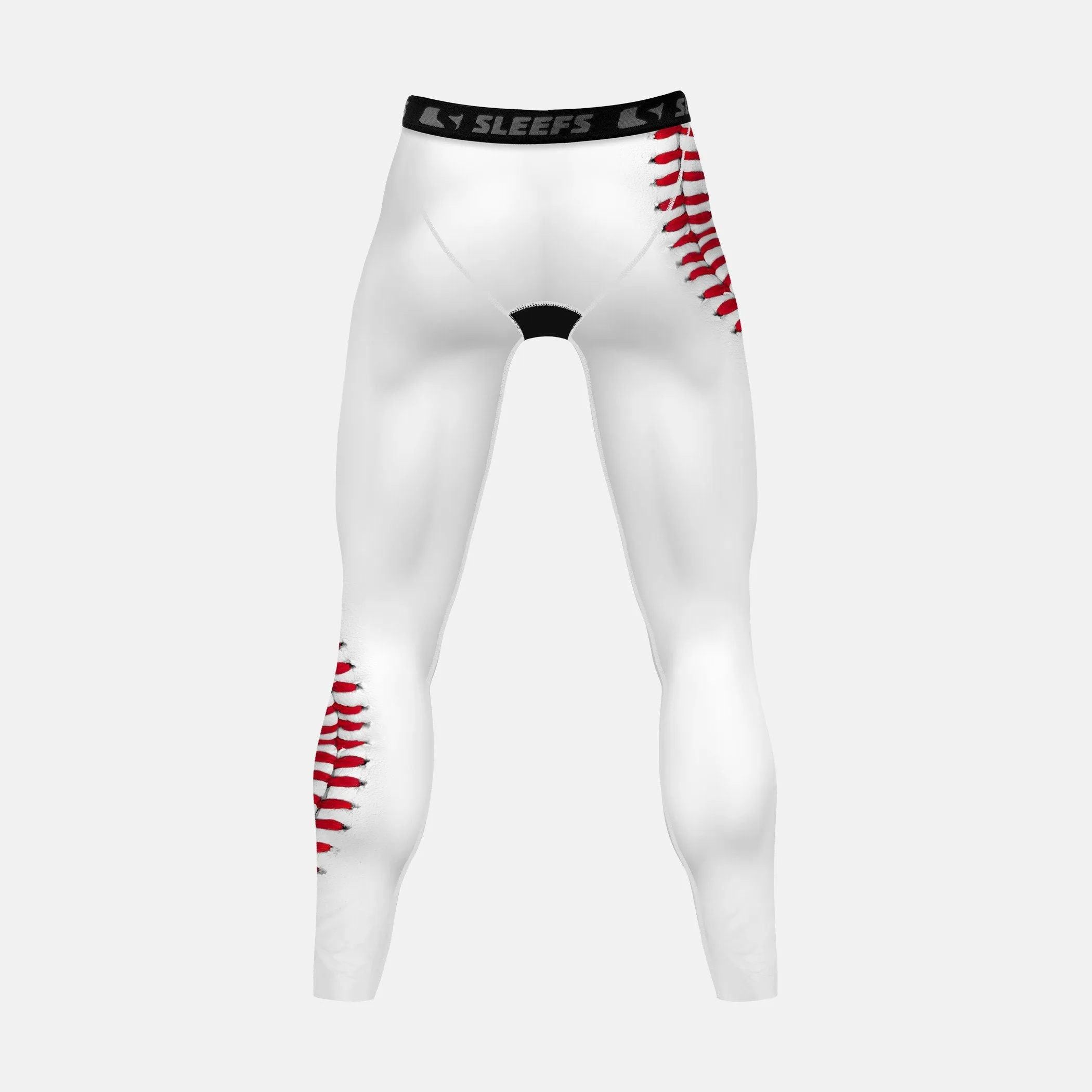 Baseball lace Compression Tights / Leggings