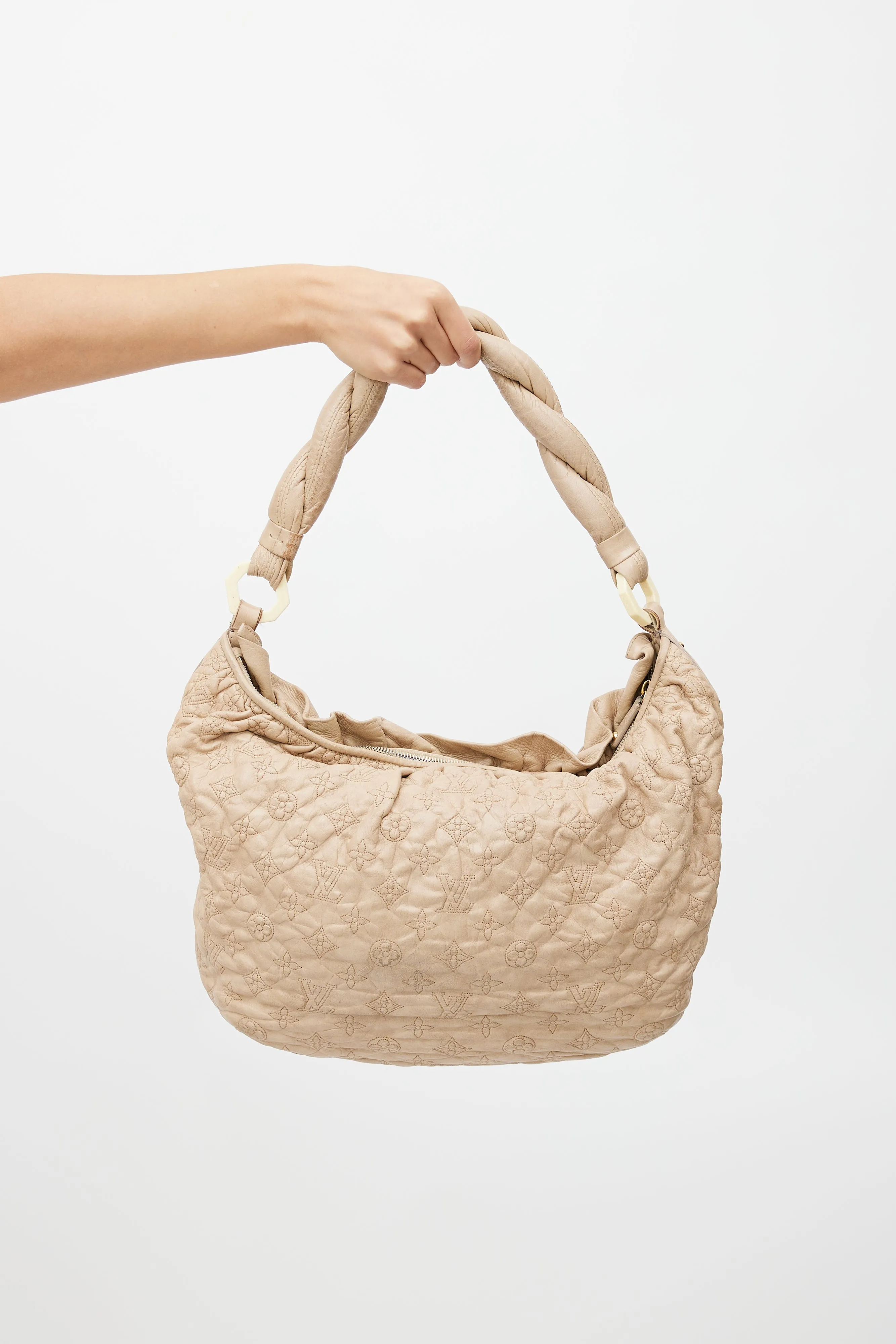 Beige Olympe Nimbus GM Monogram Shoulder Bag