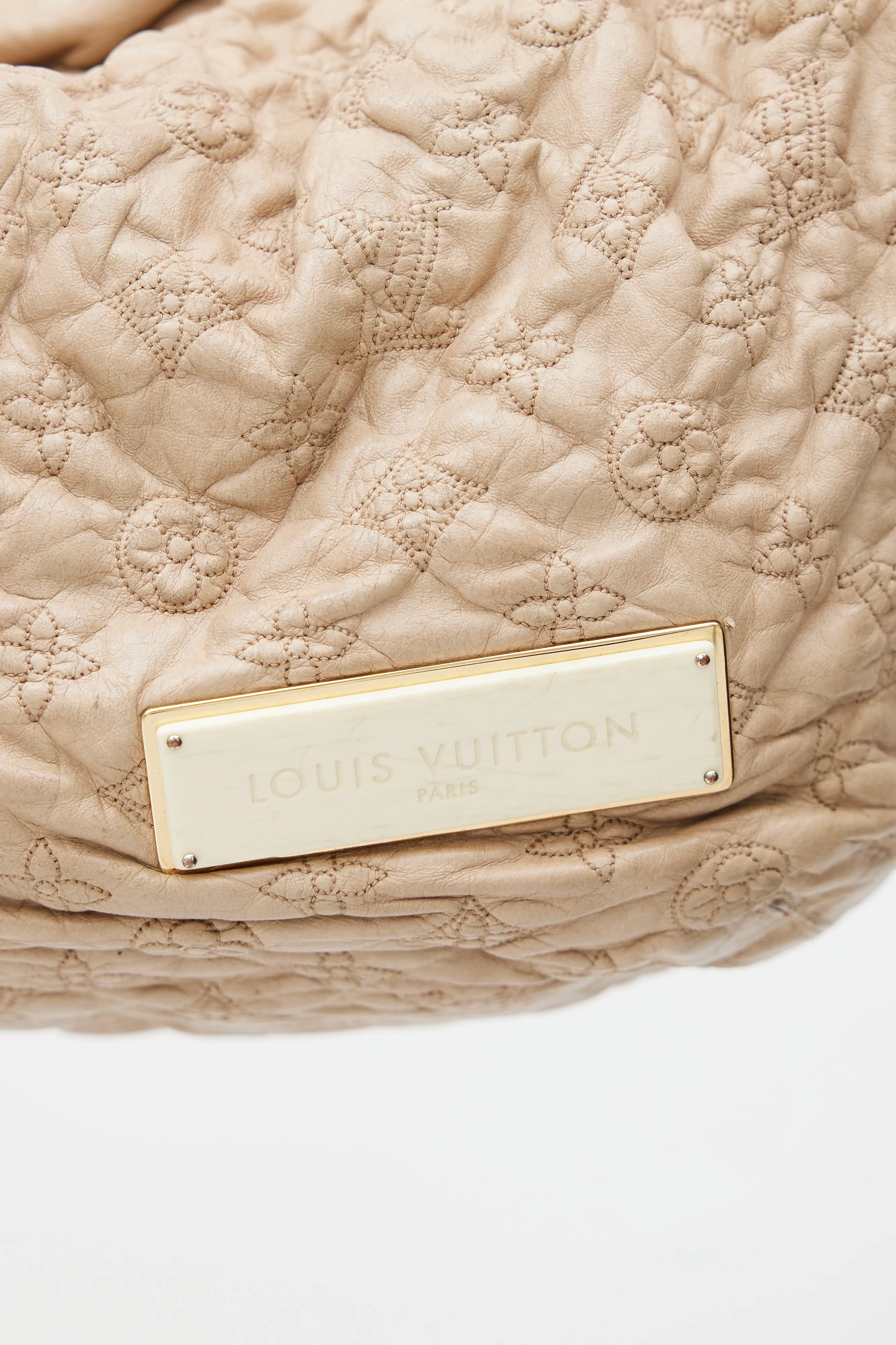 Beige Olympe Nimbus GM Monogram Shoulder Bag