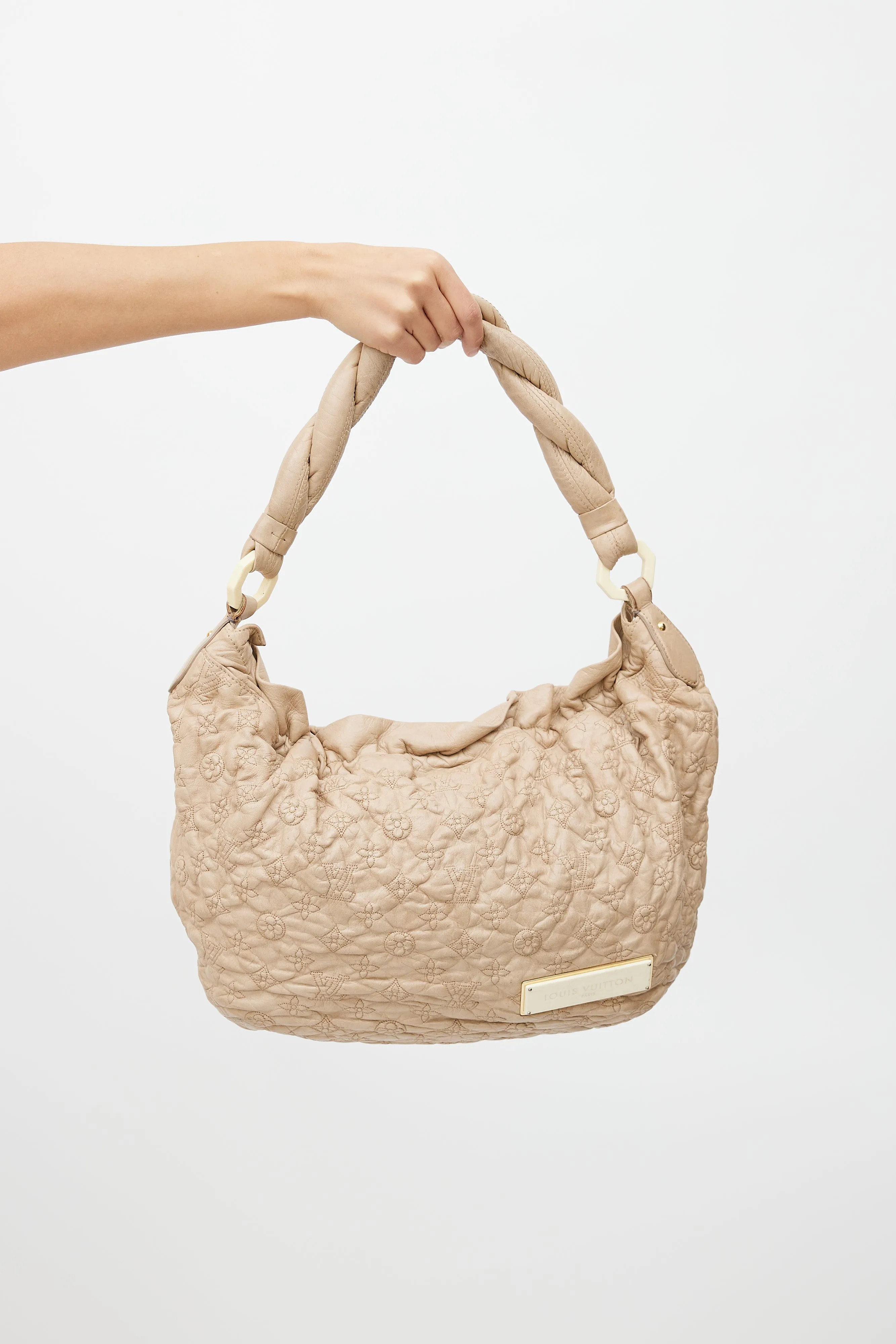 Beige Olympe Nimbus GM Monogram Shoulder Bag