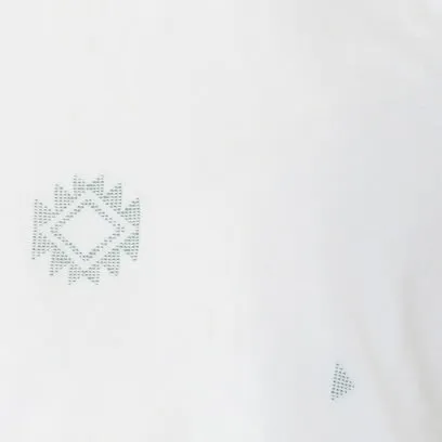 Borneo Slip Dress in White Sedona Jamdani