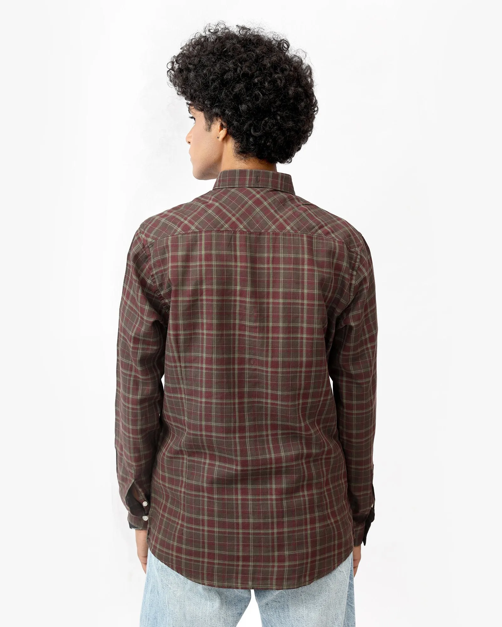 Checkered Button Down Shirt