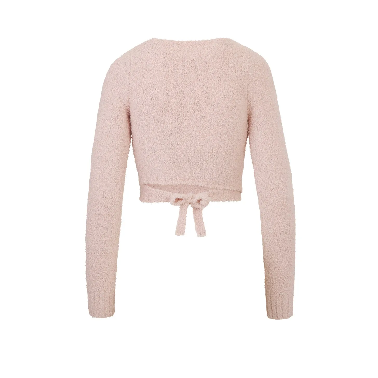 Cozy Knit Wrap Top