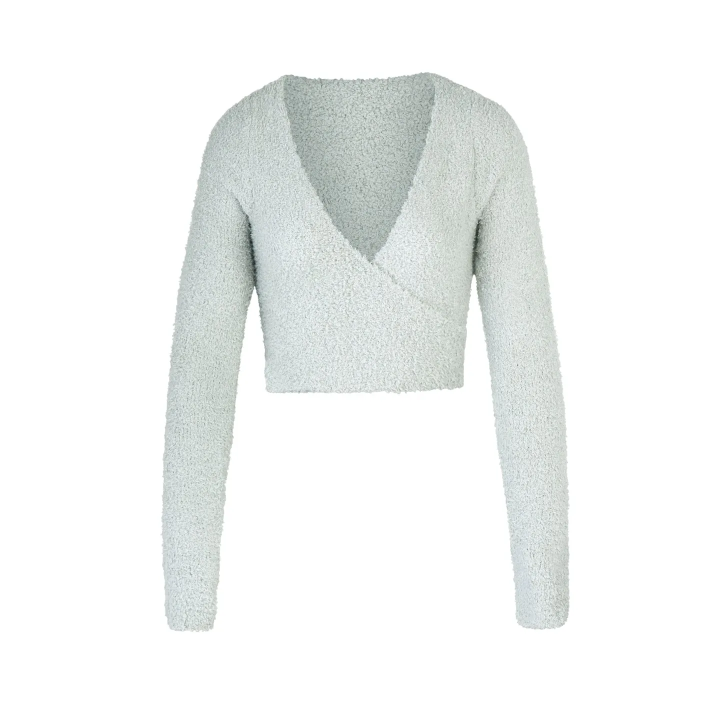 Cozy Knit Wrap Top