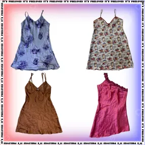Dare To Wear A Silk Slip Y2K Dress Mix (SS-499)