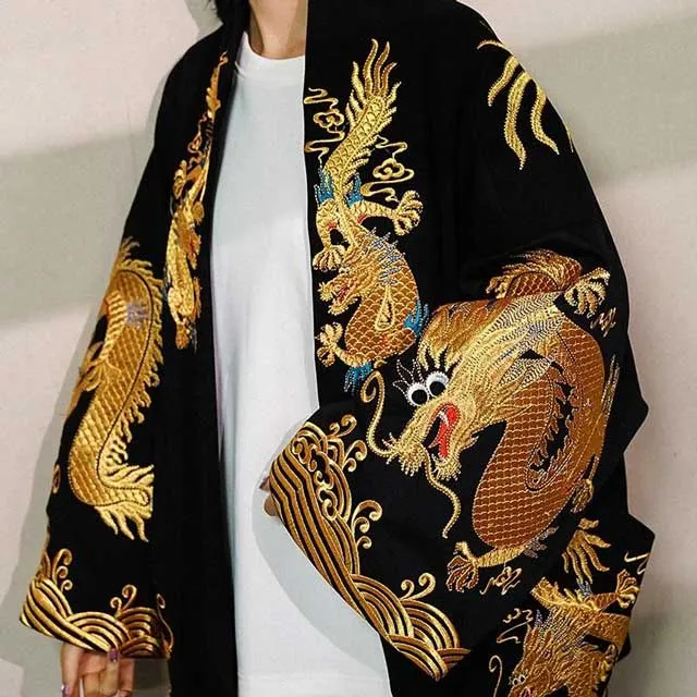 Embroidered Japanese Coat