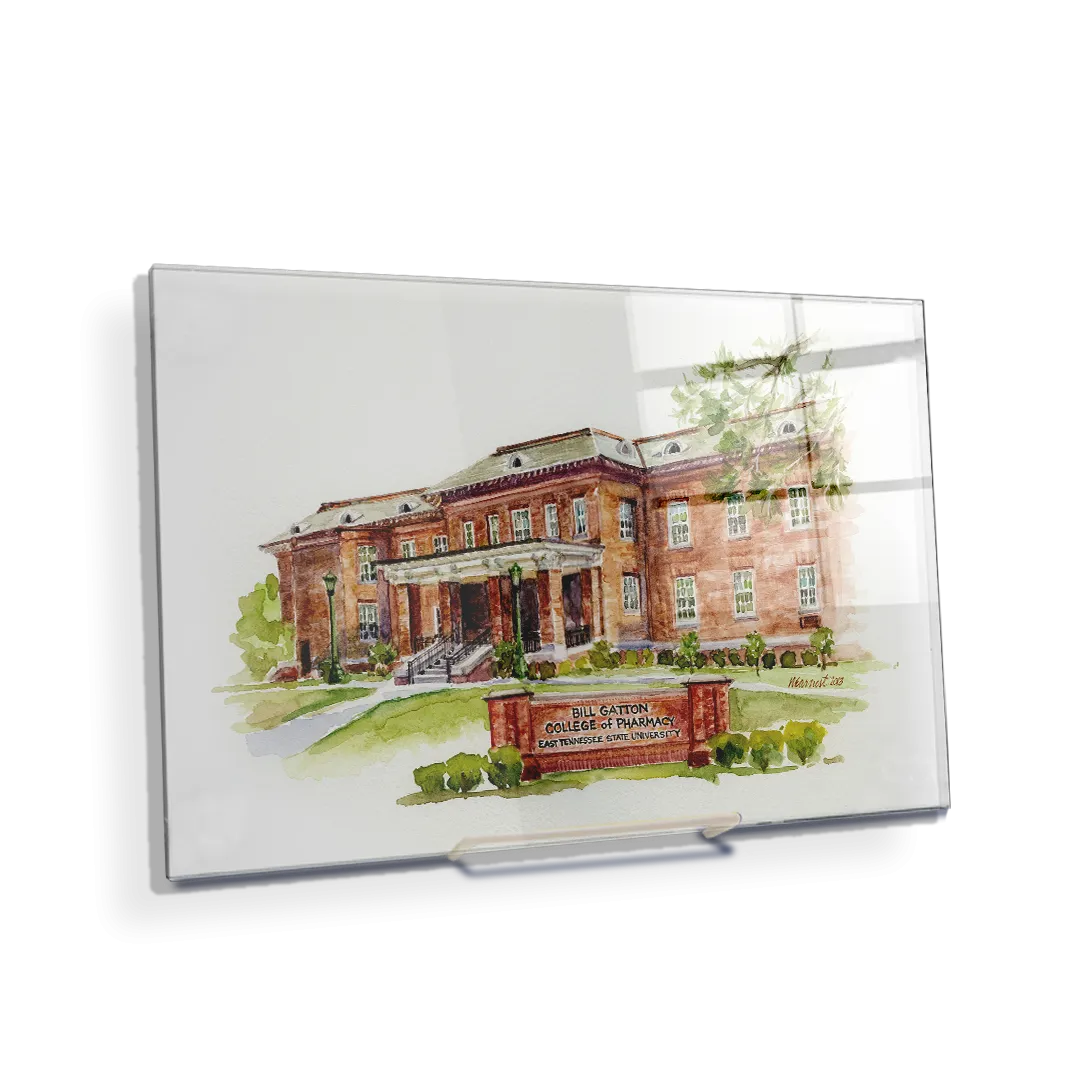ETSU - Bill Gatton College of Pharmacy Watercolor