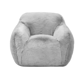 Faux Fur Cozy Chair Range Grey