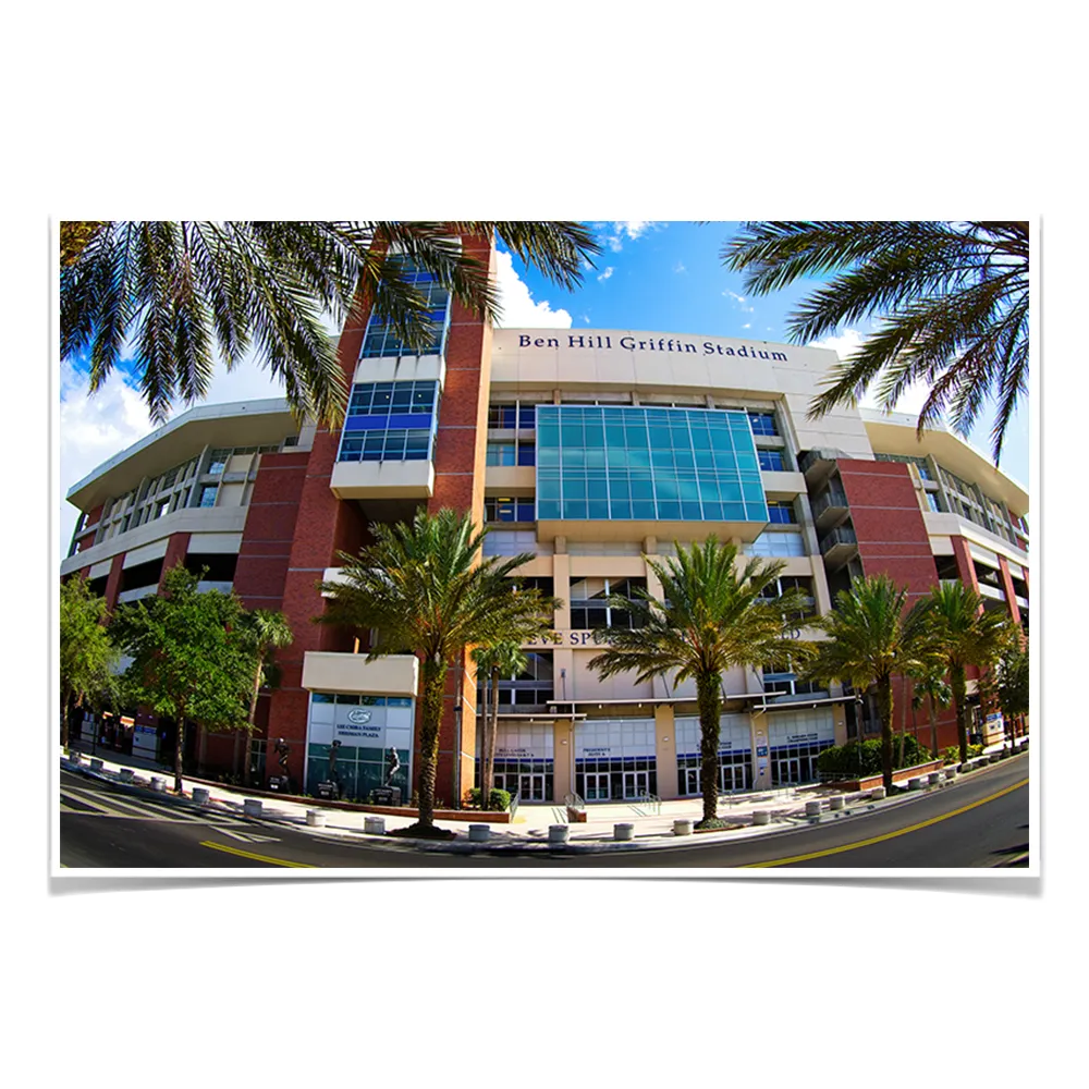 Florida Gators - Ben Hill Griffin Fisheye View