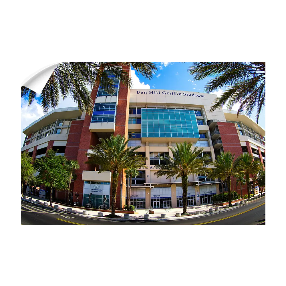 Florida Gators - Ben Hill Griffin Fisheye View