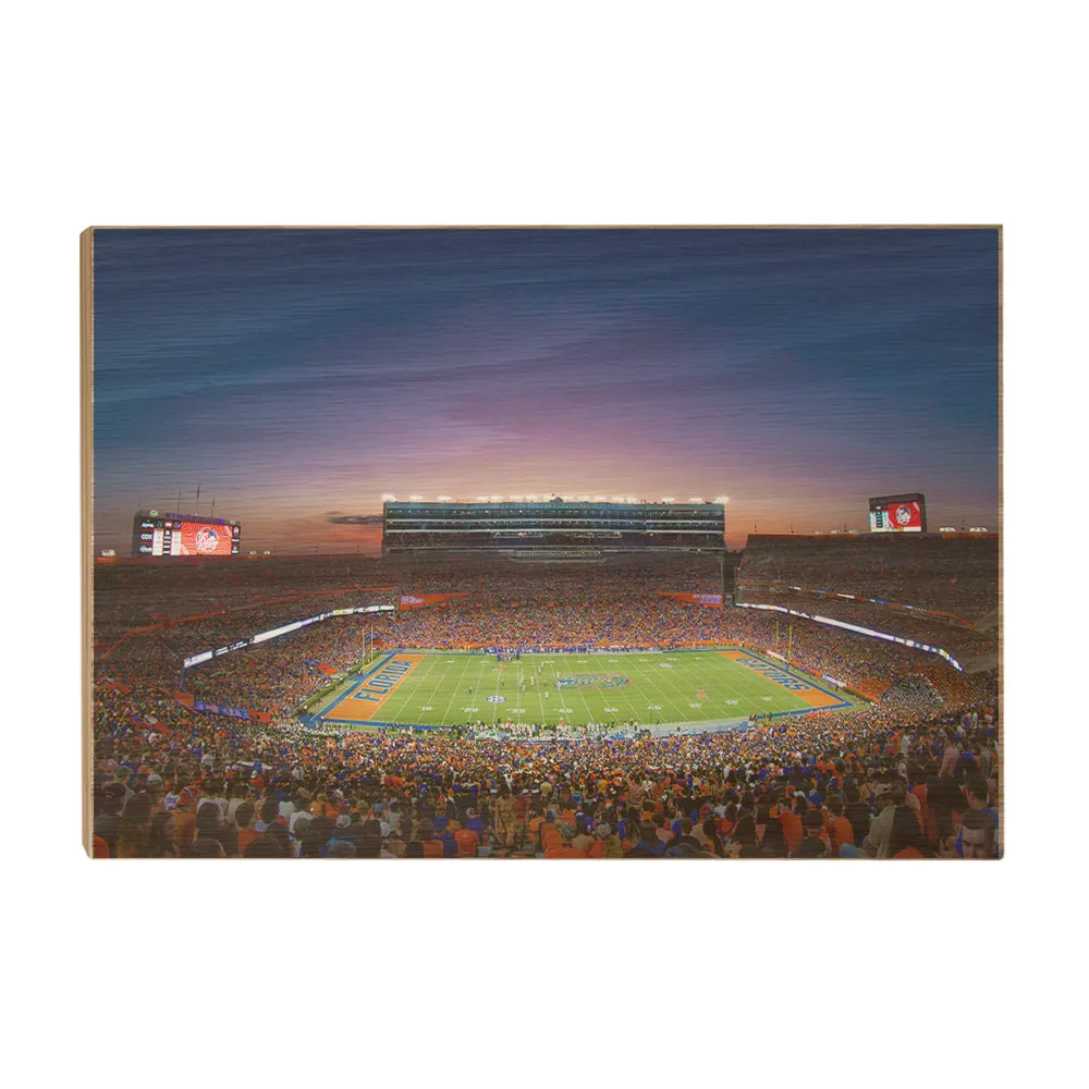 Florida Gators - Swamp Sunset