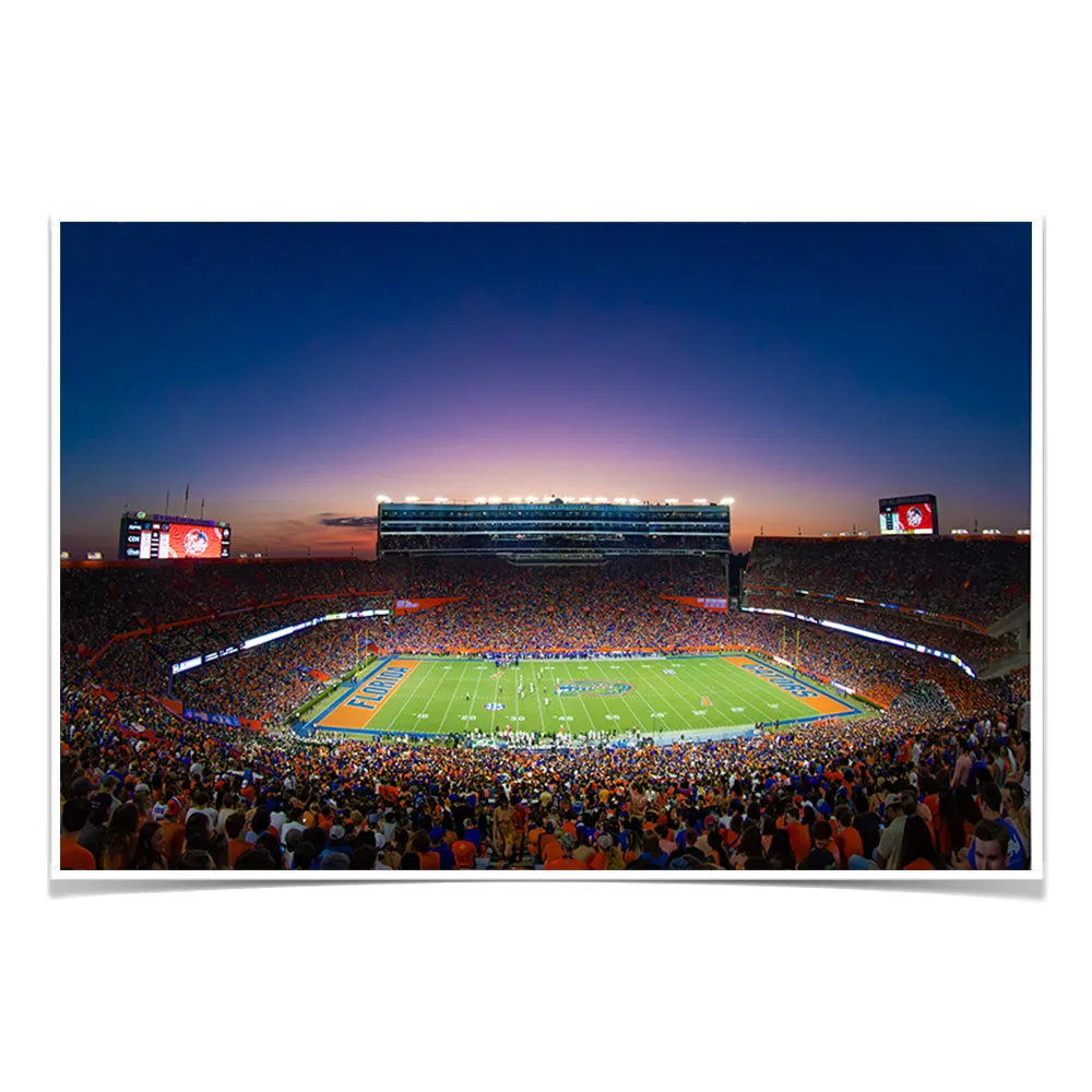 Florida Gators - Swamp Sunset