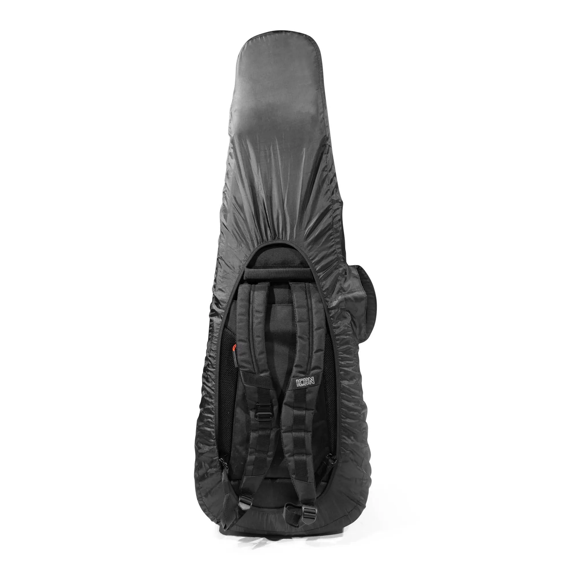 Gator Cases Icon Series Gig Bag For Electric Guitars, Black with Red Interior
