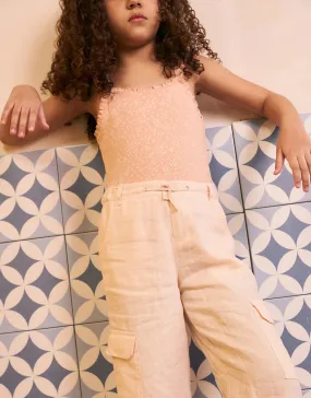 GIRLS CARGO PANTS
