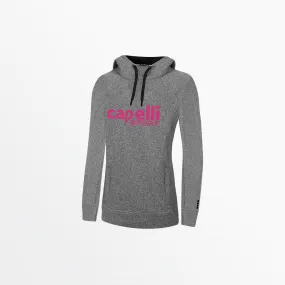 GIRL'S LOGO HEATHER PULLOVER HOODIE
