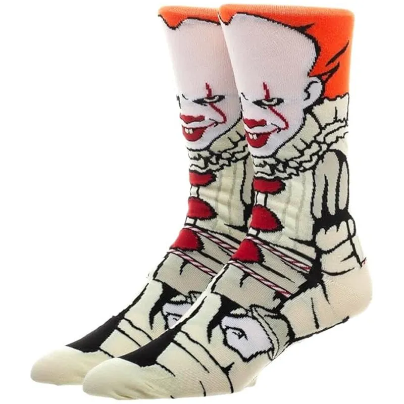Horror & Movie Socks - Pennywise Clown From IT (One Size Gender Neutral)