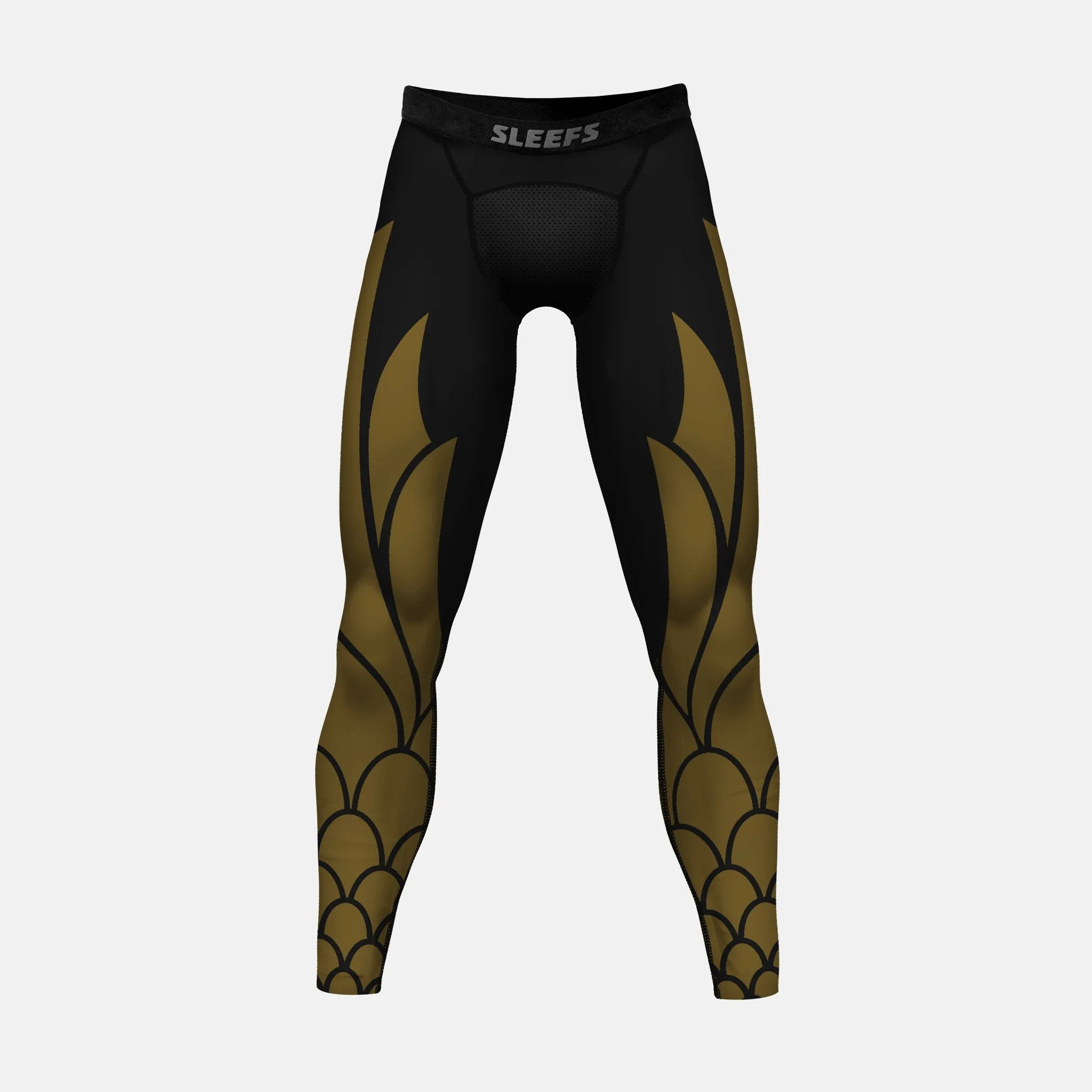 Icarus 2 Black Gold compression tights / leggings