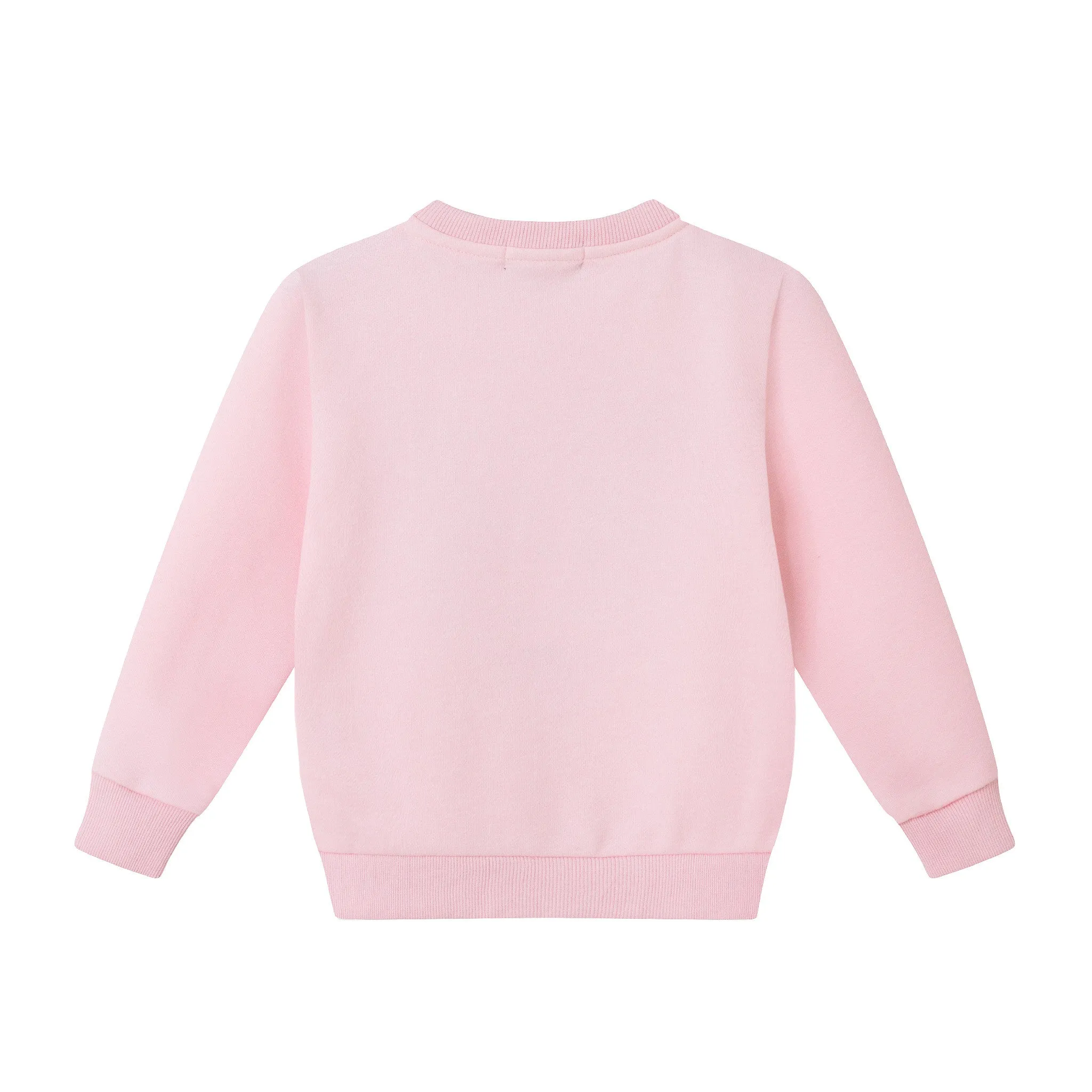 Infant (3-24M) Crochet Sweatshirt & Striped Dress Set | Pink Floral