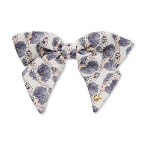 IVORY LELE SADOUGHI X MARILYN MONROE PRINTED BOW