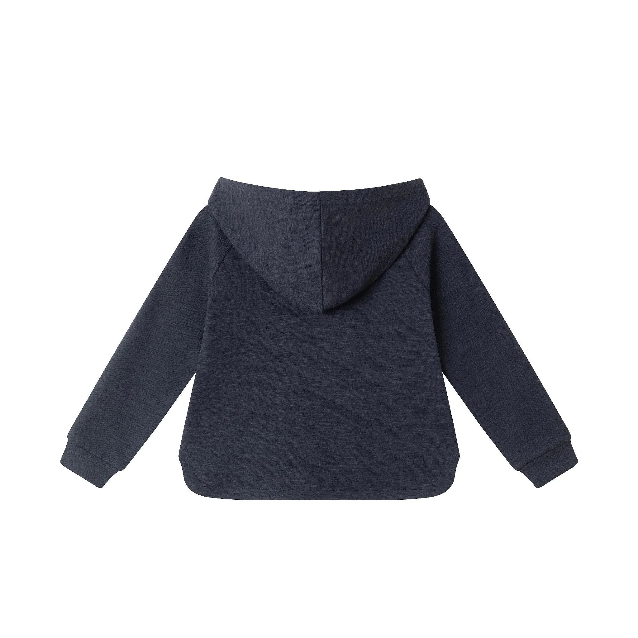 Kids (2-8) Textured Hoodie Lounge Set | Navy Shark Patch