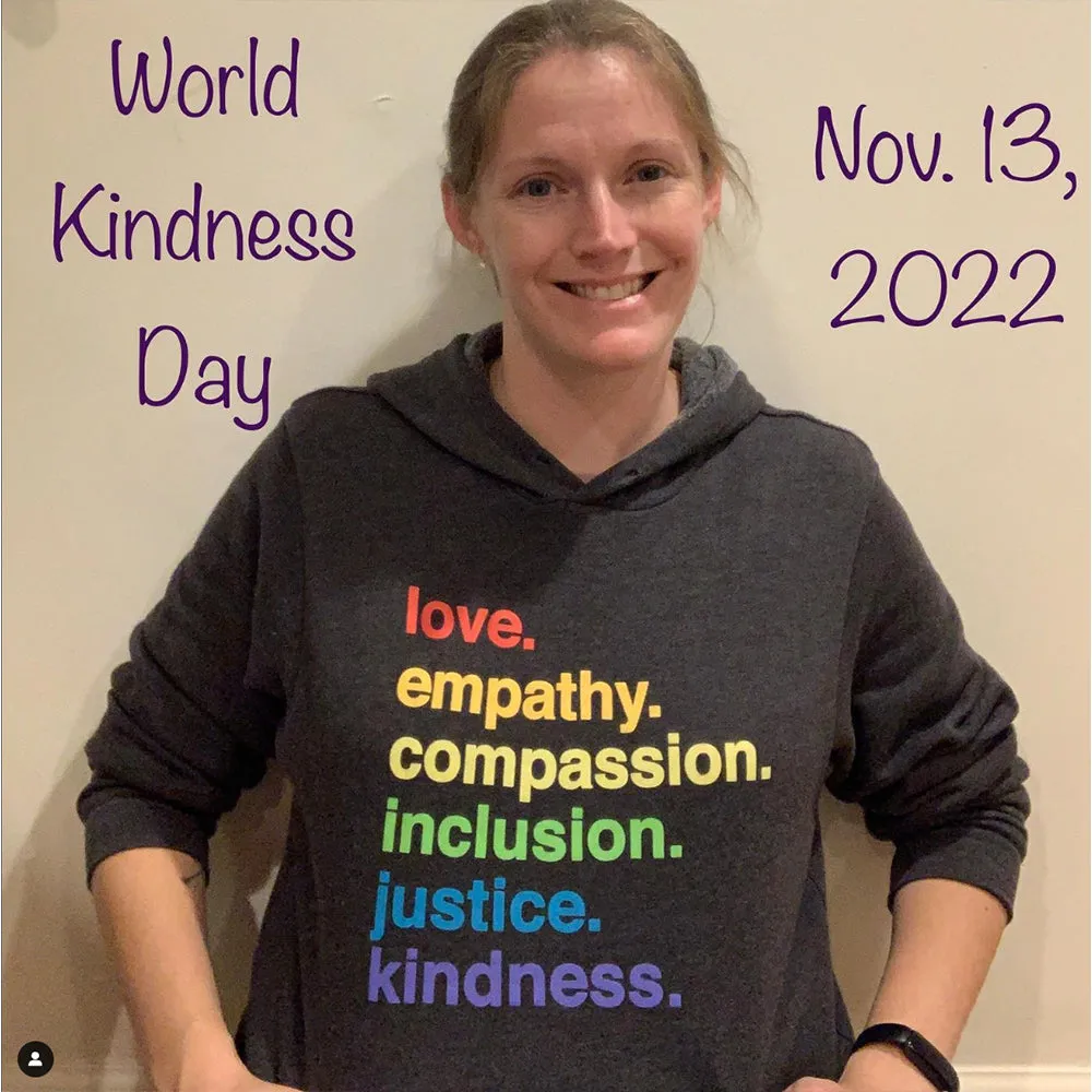 'Kindness Is' Pride Pullover Fleece