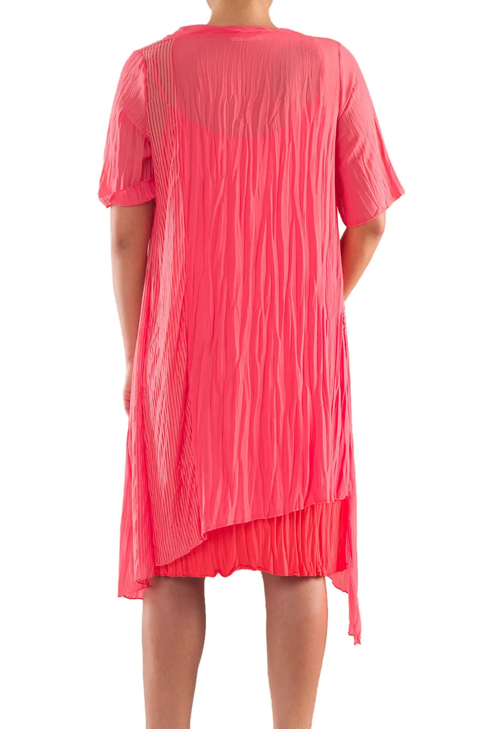 La Mouette Women's Plus Size Asymmetrical Summer Dress