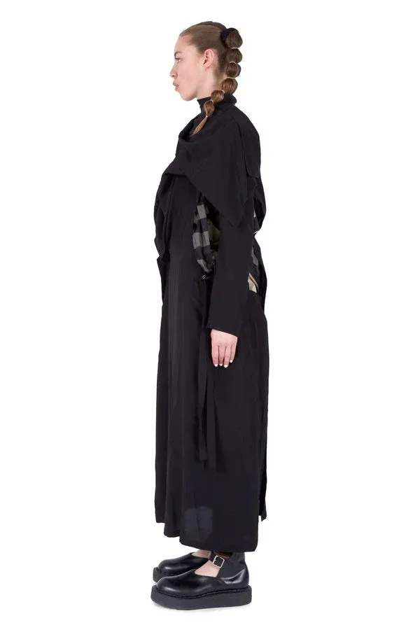 Left-Side Opened Coat