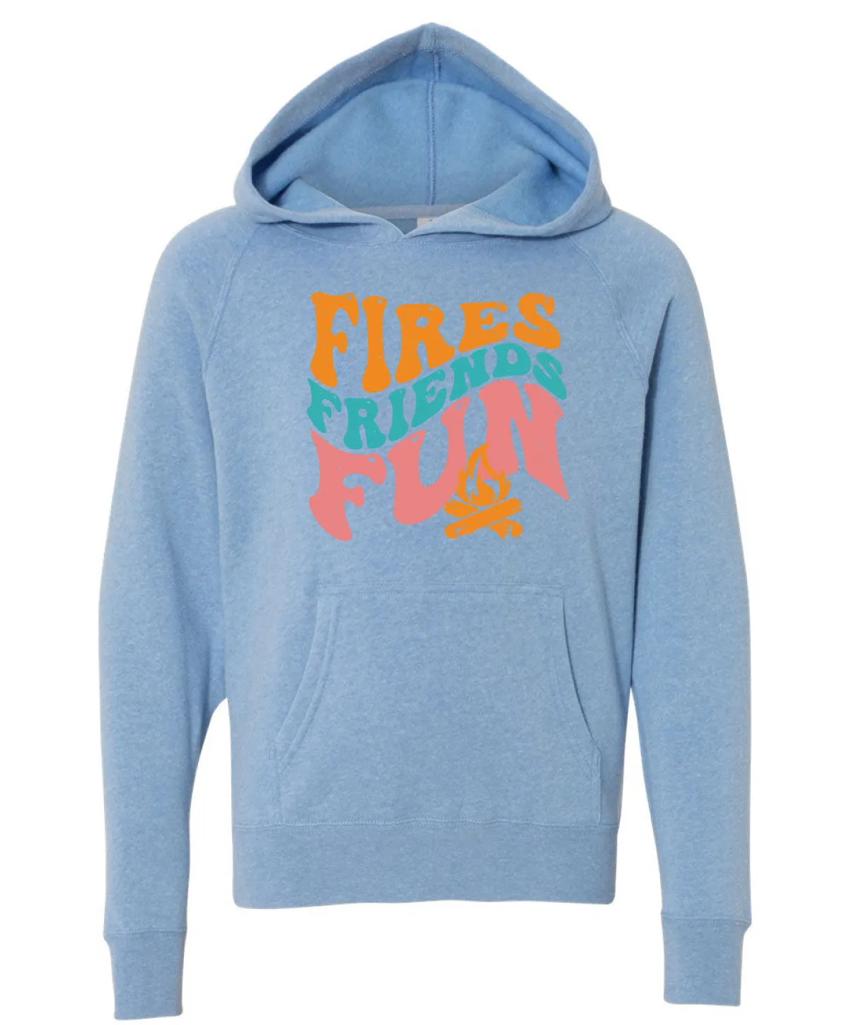 Life of Camp - Fires Friends Fun Hoodie