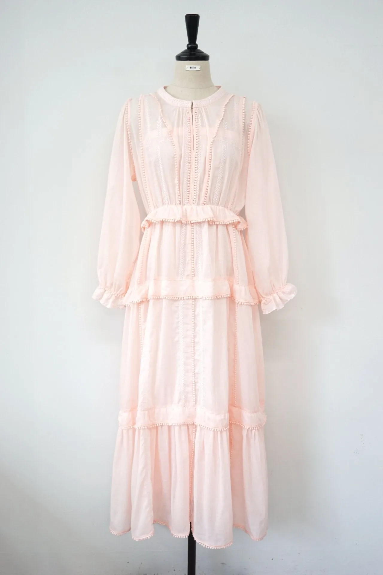 LUXE EMBROIDERED MAXI DRESS